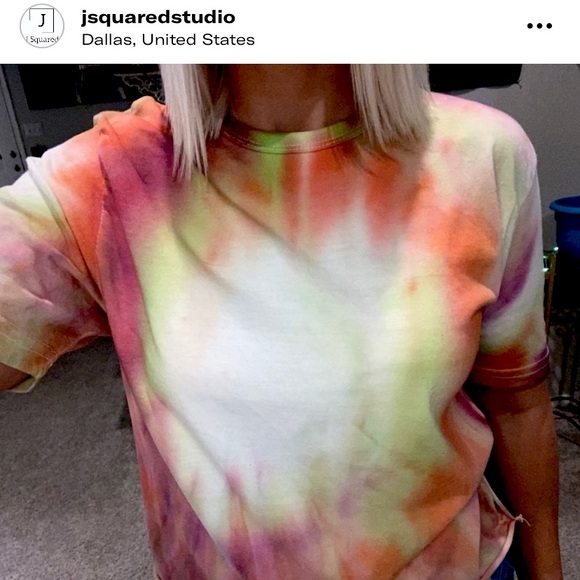 Hand Tie Dye TShirt - Picture 1 of 3